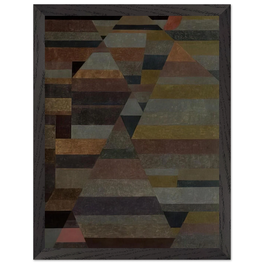 NECROPOLIS 1929 by Paul Klee — Framed art print at Zephyeer