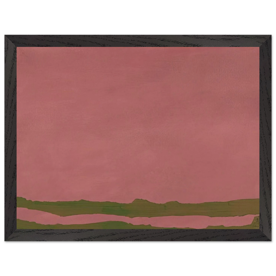 Green Likes Mauve - 1970 by Helen Frankenthaler — Framed art print at Zephyeer
