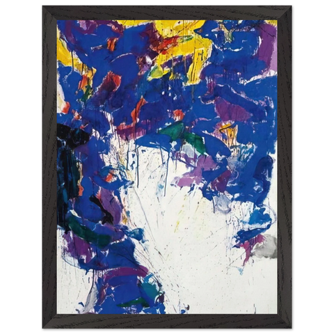 Violet Yellow and White by Sam Francis — Framed art print at Zephyeer