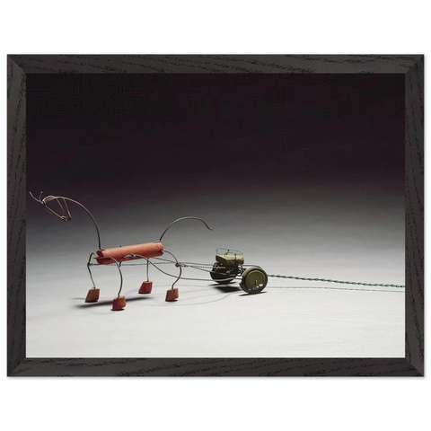 RED HORSE AND GREEN SULKY 1926 by Alexander Calder — Framed art print at Zephyeer