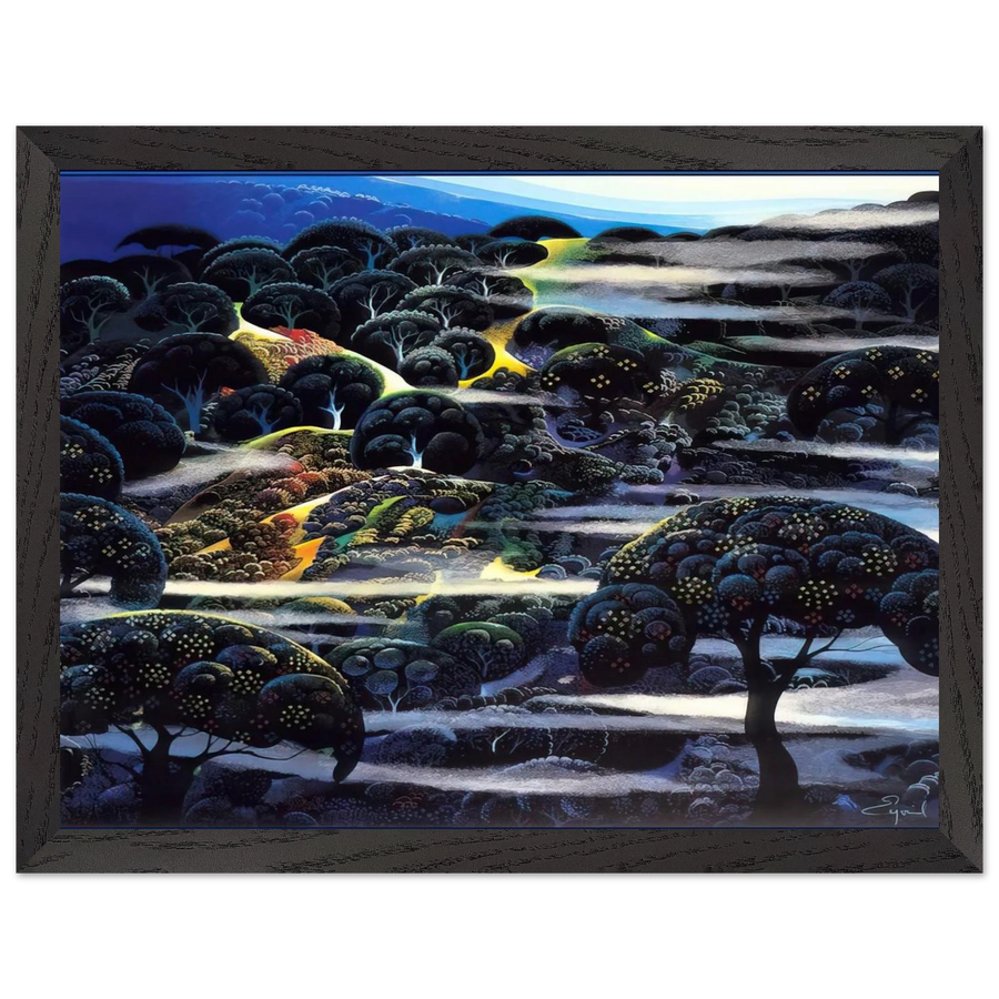 Garden of Eden by Eyvind Earle — Framed art print at Zephyeer