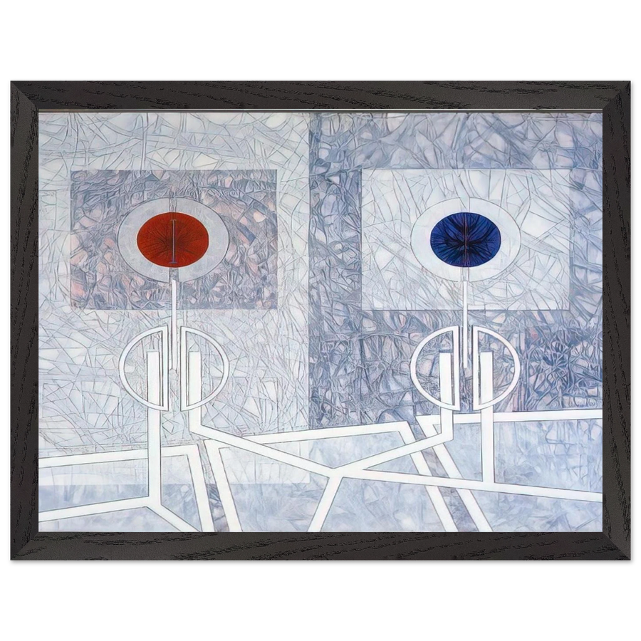Lumiere - 1968 by Jimmy Ernst — Framed art print at Zephyeer