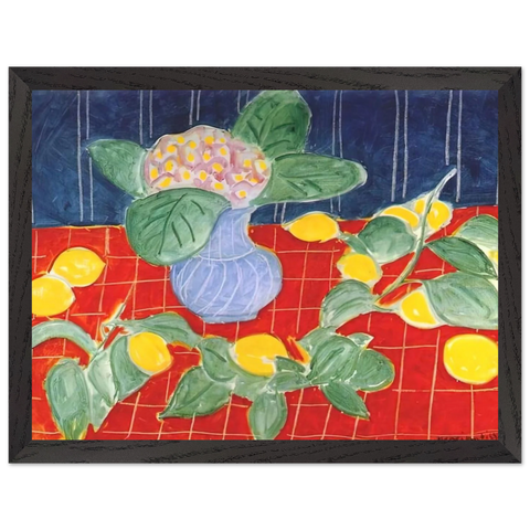 LEMONS AND SAXIFRAGES 1943 by Henri Matisse — Framed art print at Zephyeer