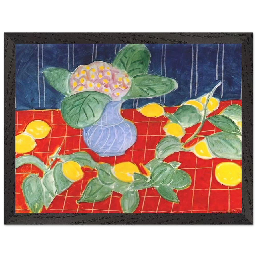 LEMONS AND SAXIFRAGES 1943 by Henri Matisse — Framed art print at Zephyeer