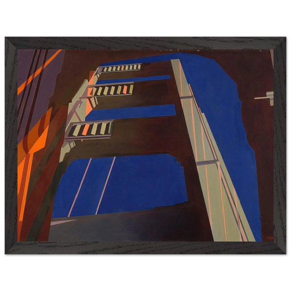 Golden Gate - 1955 by Charles Sheeler — Framed art print at Zephyeer