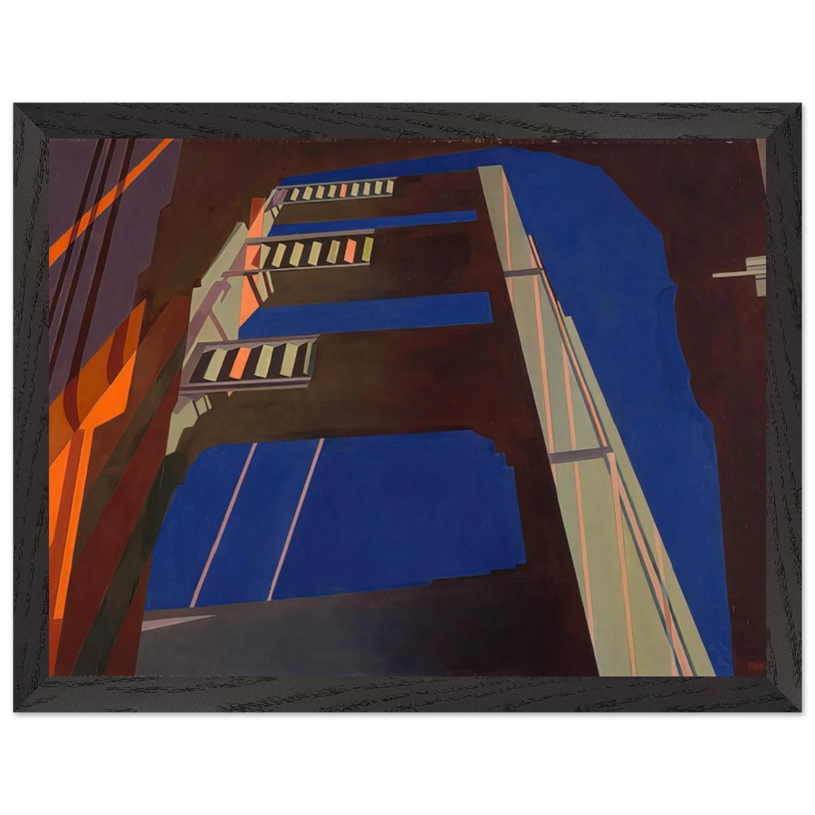 Golden Gate - 1955 by Charles Sheeler — Framed art print at Zephyeer