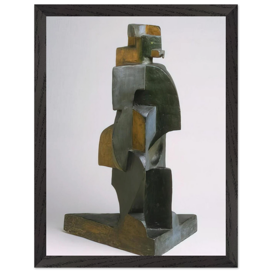HARLEQUIN 1917 by Juan Gris — Framed art print at Zephyeer