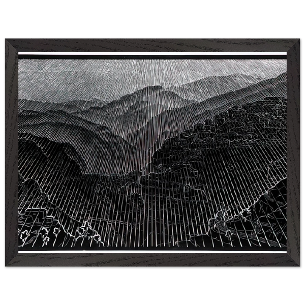ROSSANO CALABRIA FEBRUARY 1931 1931 by MC Escher — Framed art print at Zephyeer