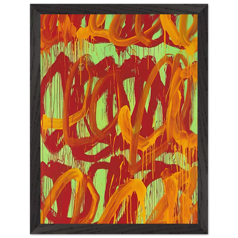 Camino Real  II by Cy Twombly — Framed art print at Zephyeer