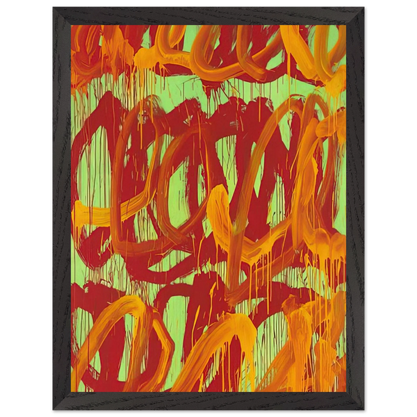 Camino Real  II by Cy Twombly — Framed art print at Zephyeer