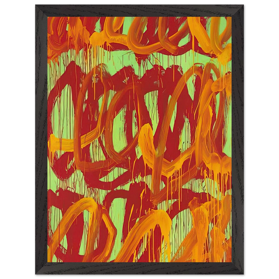 Camino Real  II by Cy Twombly — Framed art print at Zephyeer