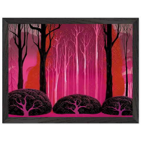 Crimson Glory by Eyvind Earle — Framed art print at Zephyeer
