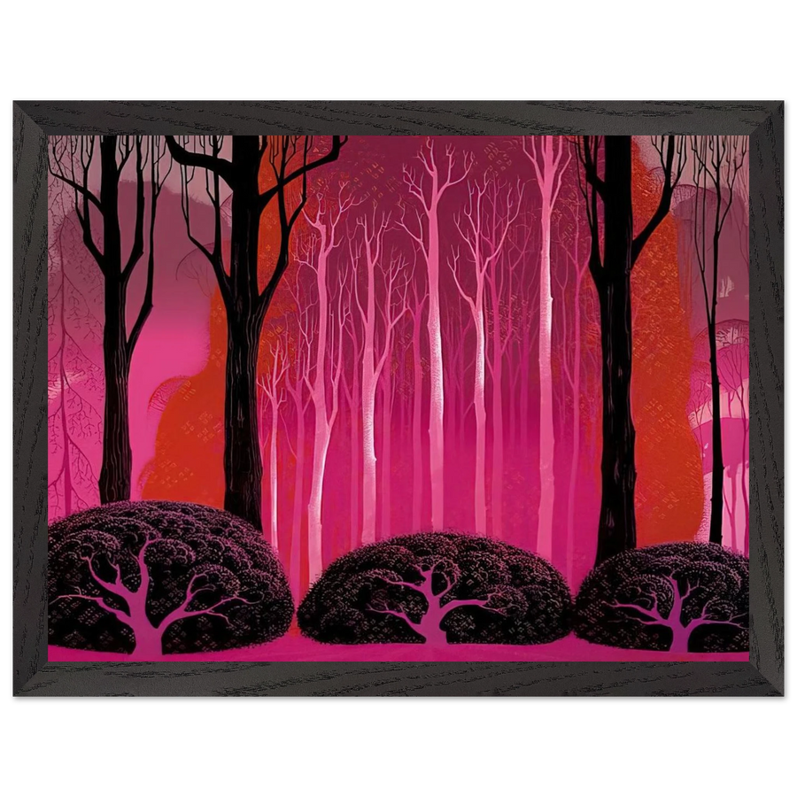Crimson Glory by Eyvind Earle — Framed art print at Zephyeer