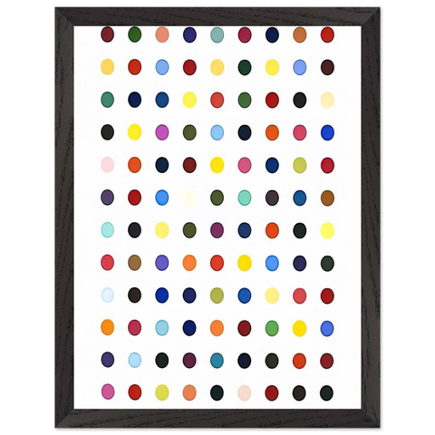 FLUMEQUINE by Damien Hirst — Framed art print at Zephyeer