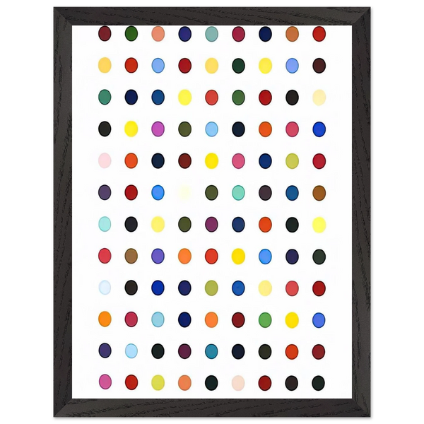 FLUMEQUINE by Damien Hirst — Framed art print at Zephyeer