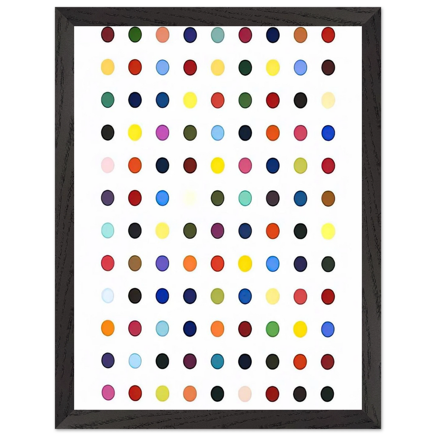 FLUMEQUINE by Damien Hirst — Framed art print at Zephyeer