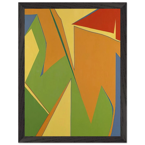 Jaune by Fernand Leduc — Framed art print at Zephyeer