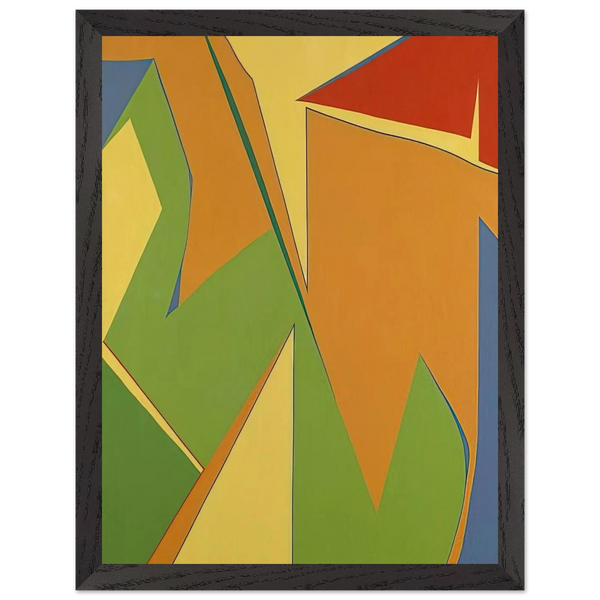 Jaune by Fernand Leduc — Framed art print at Zephyeer
