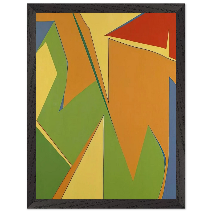 Jaune by Fernand Leduc — Framed art print at Zephyeer
