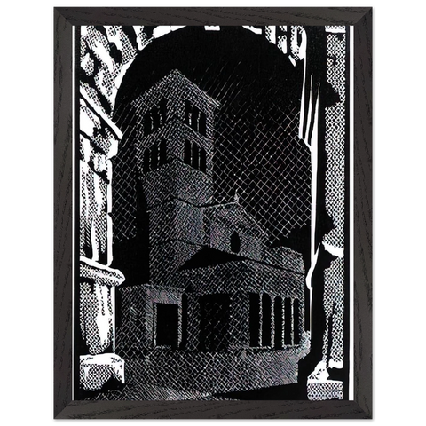 NOCTURNAL ROME 3 by MC Escher — Framed art print at Zephyeer