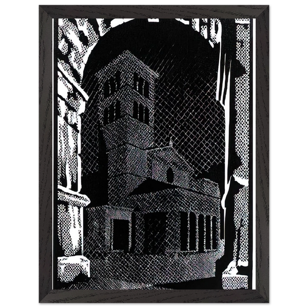 NOCTURNAL ROME 3 by MC Escher — Framed art print at Zephyeer
