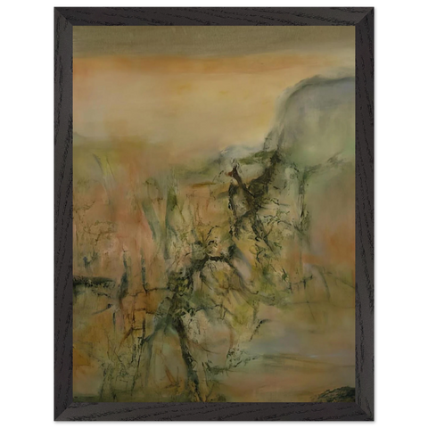 12 12 2000 2000 by Zao Wou-Ki — Framed art print at Zephyeer
