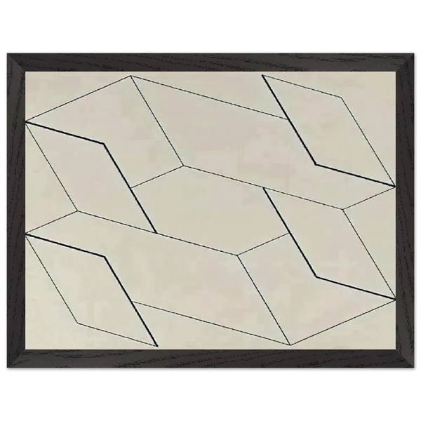 STRUCTURAL CONSTELLATION 1955 0 by Josef Albers — Framed art print at Zephyeer