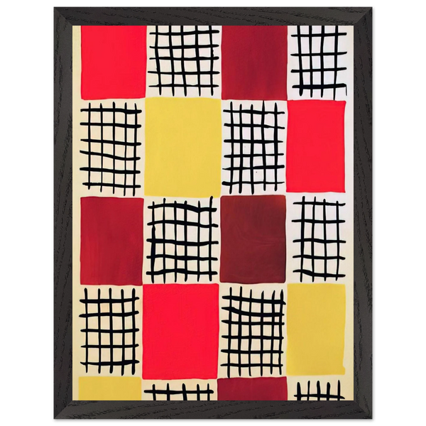 COMPOSITION 7 by Sonia Delaunay — Framed art print at Zephyeer