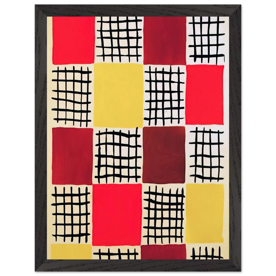 COMPOSITION 7 by Sonia Delaunay — Framed art print at Zephyeer