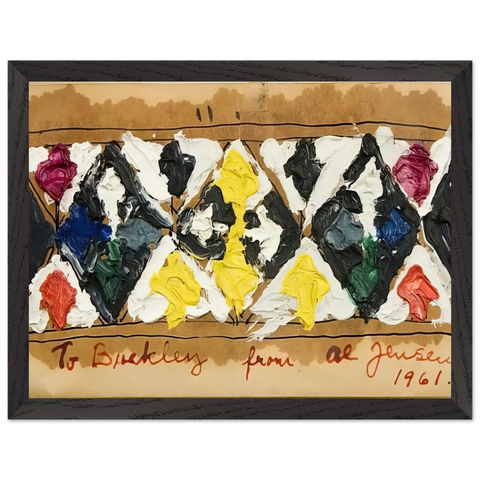 Untitled - 1961 by Alfred Jensen — Framed art print at Zephyeer