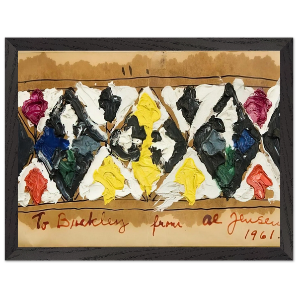 Untitled - 1961 by Alfred Jensen — Framed art print at Zephyeer
