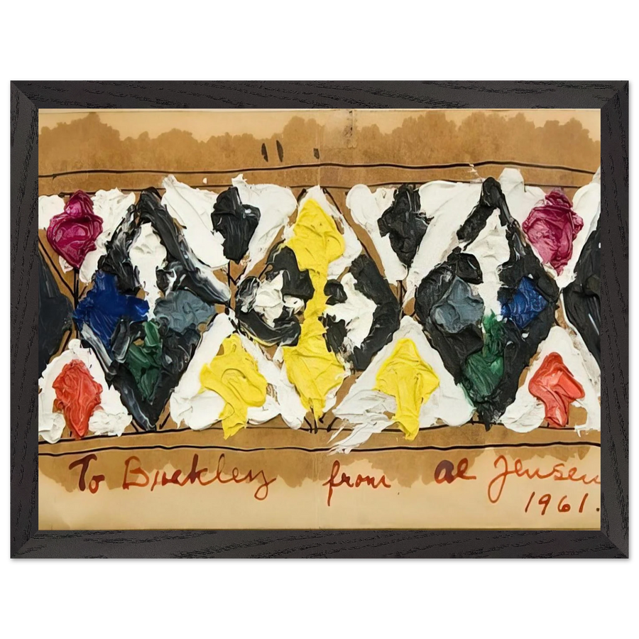 Untitled - 1961 by Alfred Jensen — Framed art print at Zephyeer