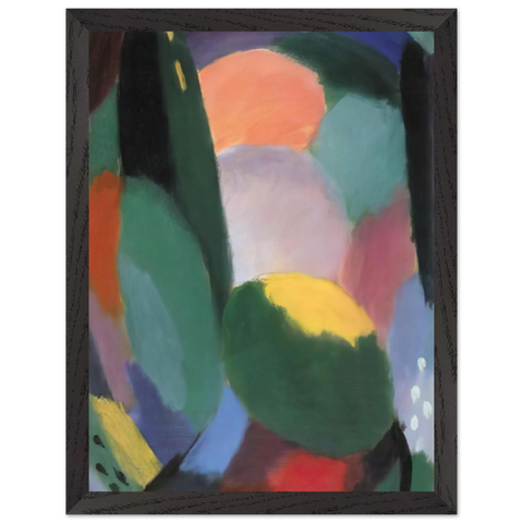 VARIATION GLORREICHER ABEND SOMMERSEGEN II 1917 by Alexej von Jawlensky — Framed art print at Zephyeer