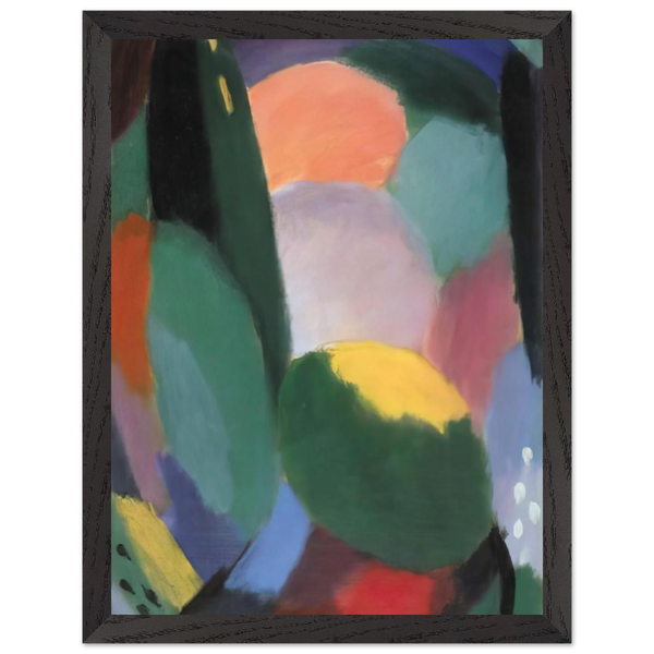VARIATION GLORREICHER ABEND SOMMERSEGEN II 1917 by Alexej von Jawlensky — Framed art print at Zephyeer