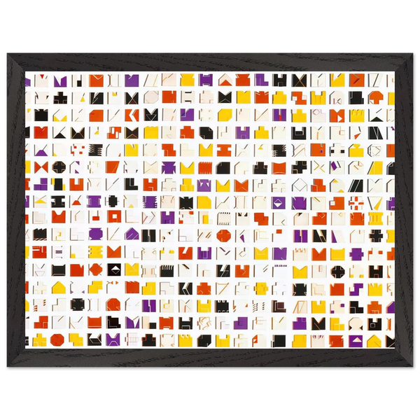 Book of Time - 1961 by Lygia Pape — Framed art print at Zephyeer