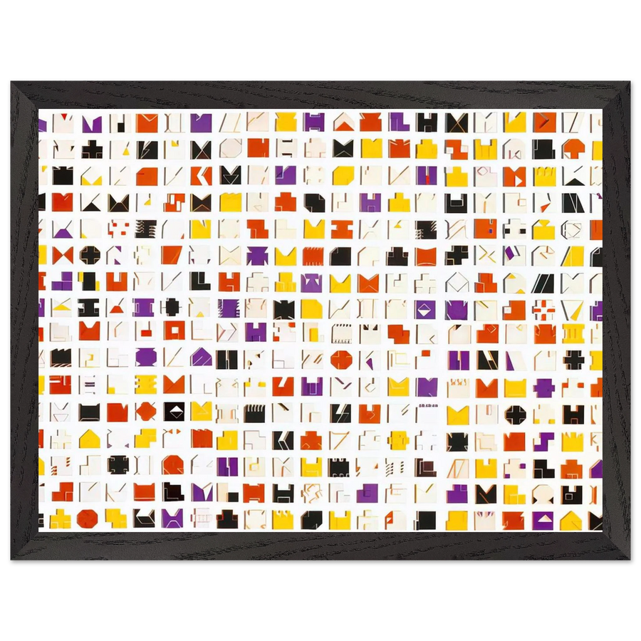 Book of Time - 1961 by Lygia Pape — Framed art print at Zephyeer