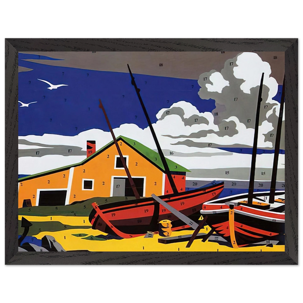 Do It Yourself  Seascape by Andy Warhol — Framed art print at Zephyeer