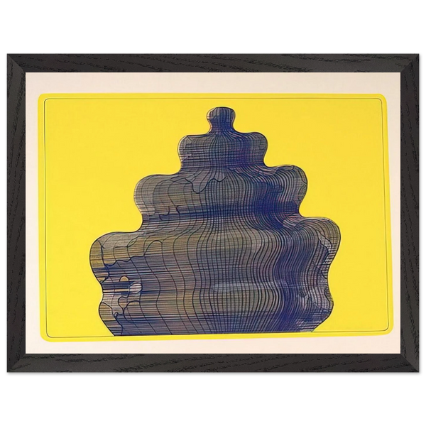 Torte in der Sonne Fancy-Cake In the Sun - 1970 by Dieter Roth — Framed art print at Zephyeer