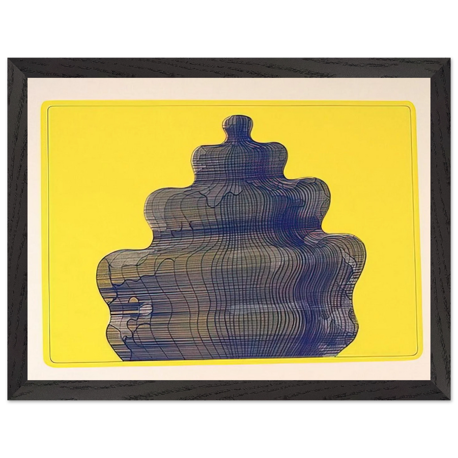 Torte in der Sonne Fancy-Cake In the Sun - 1970 by Dieter Roth — Framed art print at Zephyeer