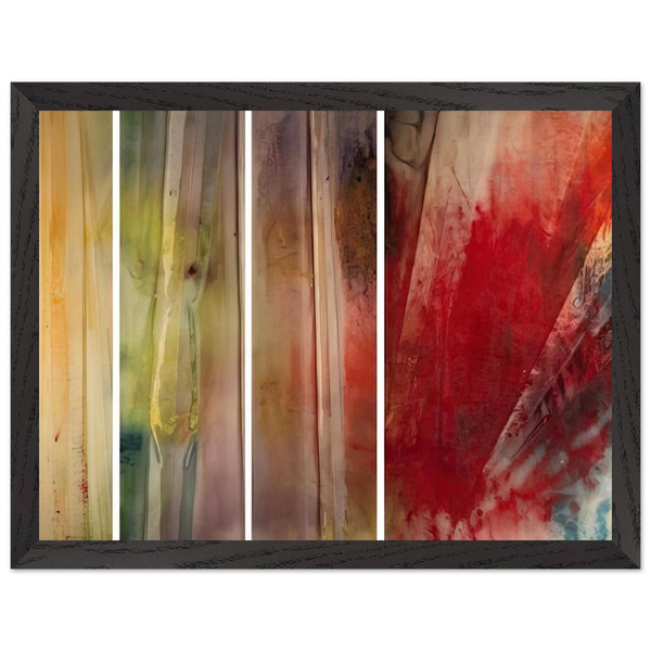 A Warmth, A Lightness, A Glow and Then by Sam Gilliam — Framed art print at Zephyeer