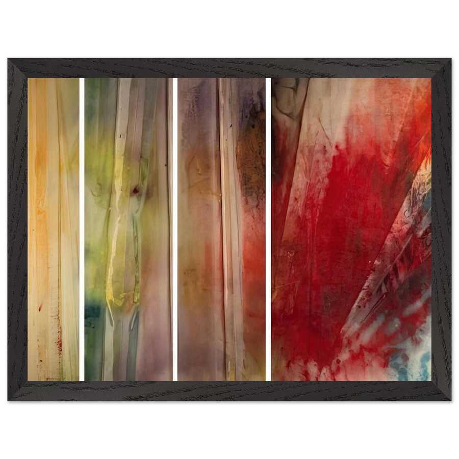 A Warmth, A Lightness, A Glow and Then by Sam Gilliam — Framed art print at Zephyeer
