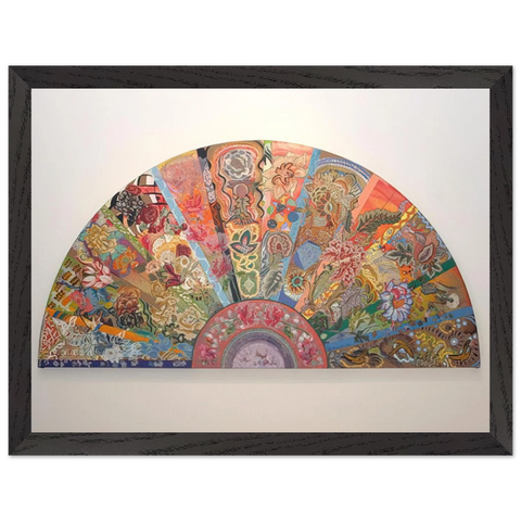 Pleasure Dome - 2003 by Miriam Schapiro — Framed art print at Zephyeer