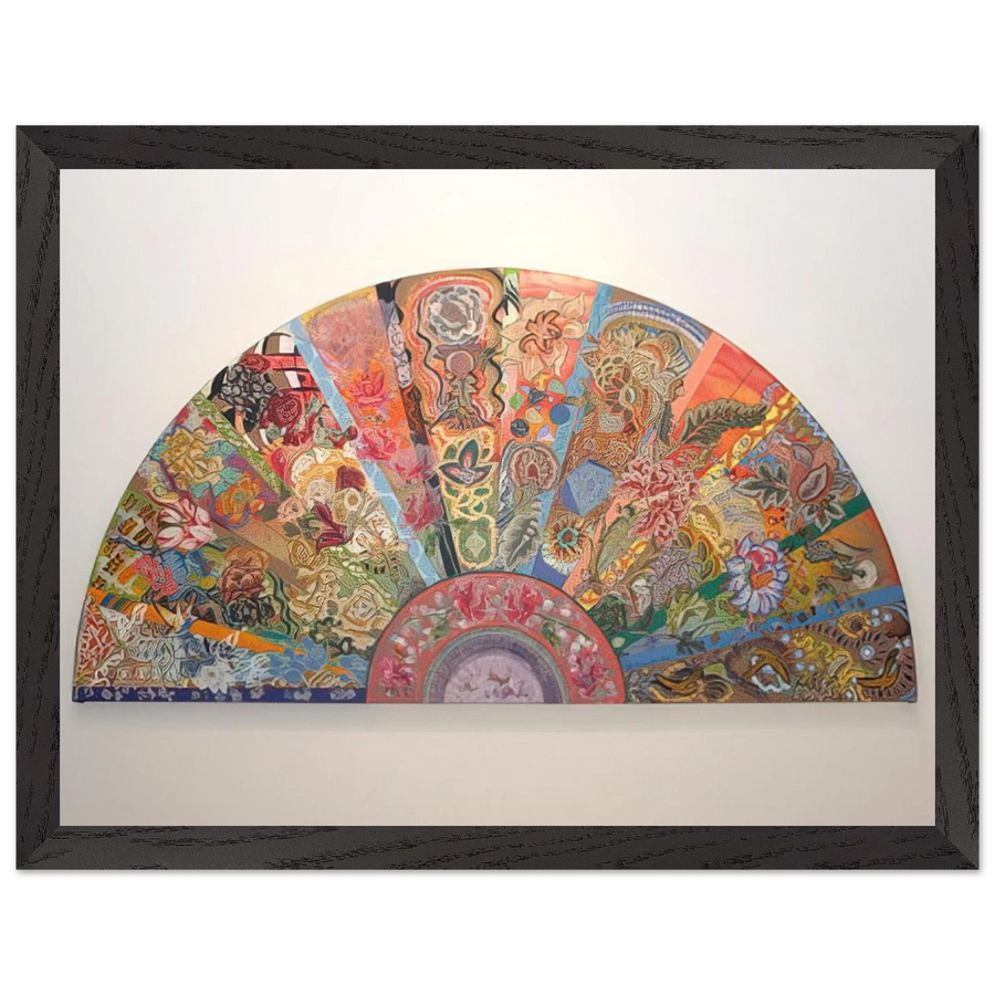 Pleasure Dome - 2003 by Miriam Schapiro — Framed art print at Zephyeer