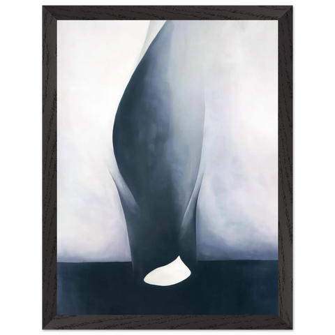 Shell and Old Shingle VI by Georgia O'Keeffe — Framed art print at Zephyeer