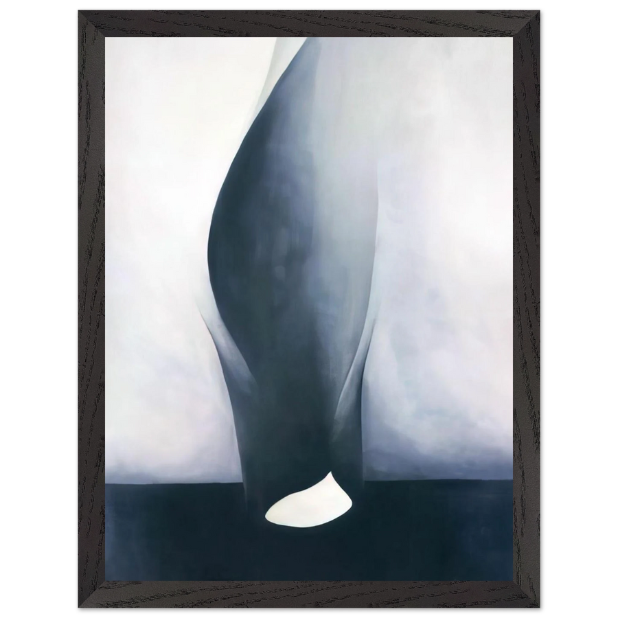 Shell and Old Shingle VI by Georgia O'Keeffe — Framed art print at Zephyeer