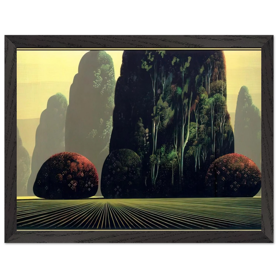 Autumn Eucalyptus by Eyvind Earle — Framed art print at Zephyeer