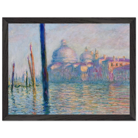 The Grand Canal in Venice 01 by Claude Monet — Framed art print at Zephyeer