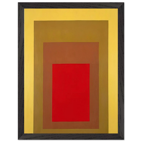 HOMAGE TO THE SQUARE 1967 1 by Josef Albers — Framed art print at Zephyeer