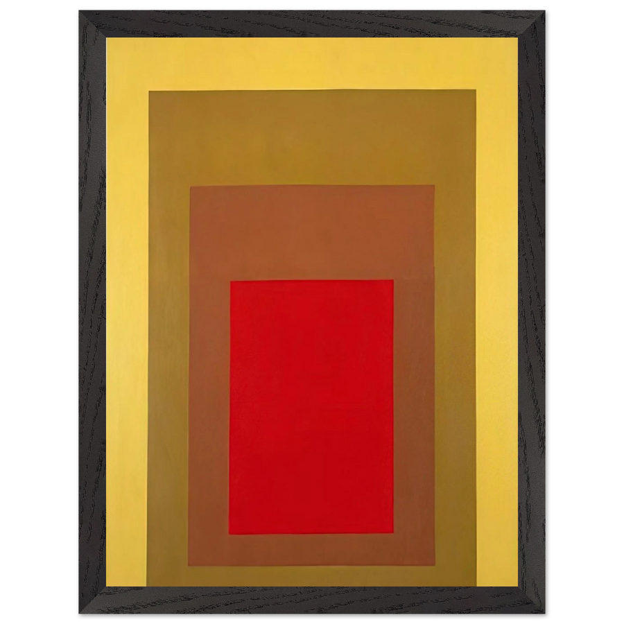 HOMAGE TO THE SQUARE 1967 1 by Josef Albers — Framed art print at Zephyeer