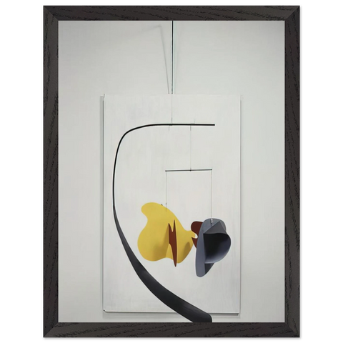 WHITE PANEL 1936 by Alexander Calder — Framed art print at Zephyeer